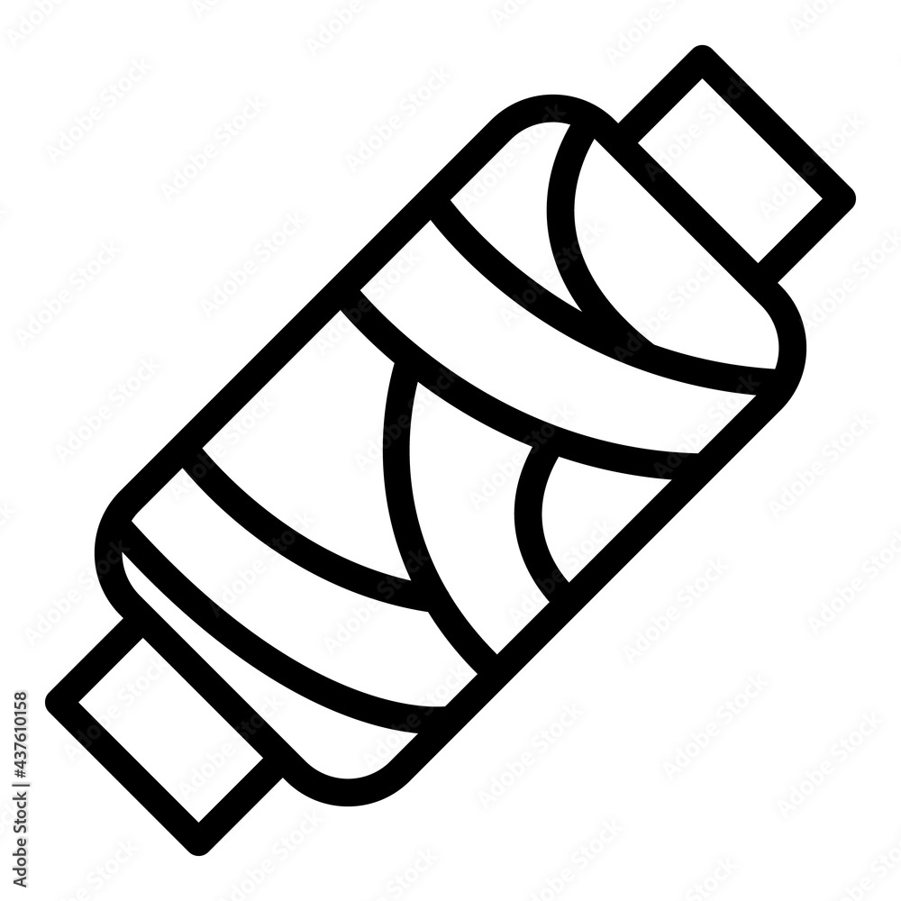 Craft thread icon. Outline Craft thread vector icon for web design isolated on white background Craft thread icon. Outline Craft thread vector icon for web design isolated on white background