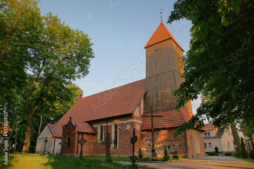Olsztyn. Gutkowo. Kościół św. Wawrzyńca. Polska - Mazury - Warmia.