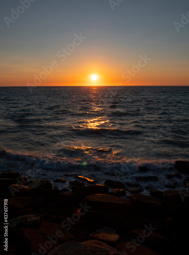 Beautiful Sunset from Gantheaume Point Broome Kimberly coast Western Australia