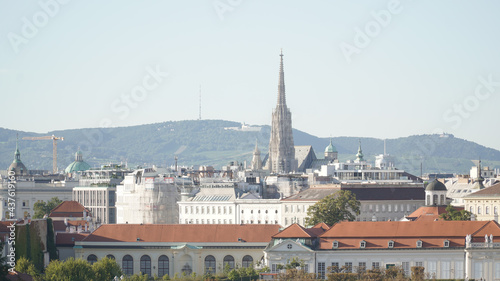 Baroque Belvedere Palace in Vienna, Austria.