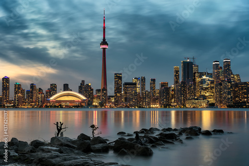 Toronto Skyline from Centre Island 