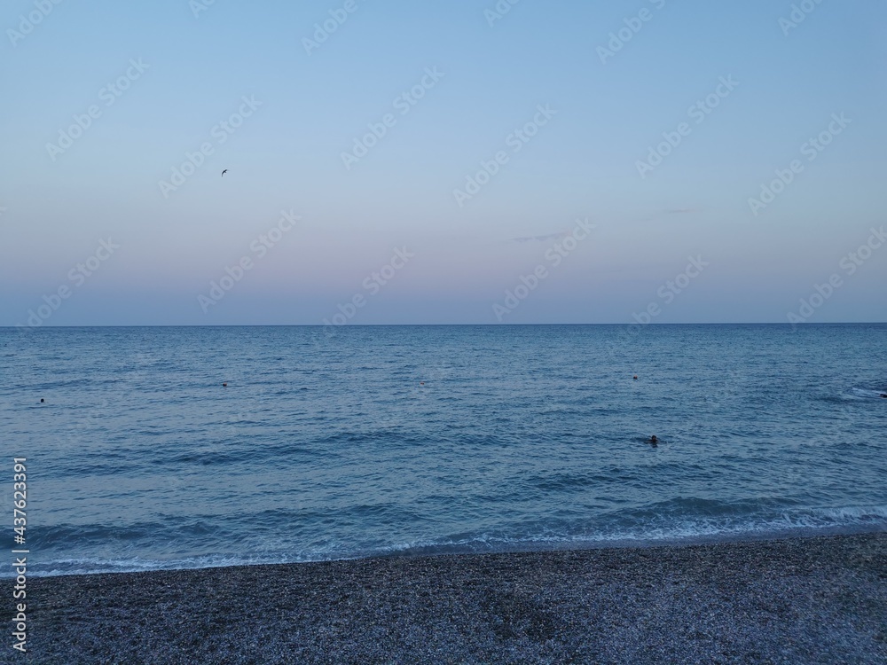 Obraz premium see. sunset