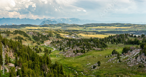 Beartooth Pass Vista Point view 