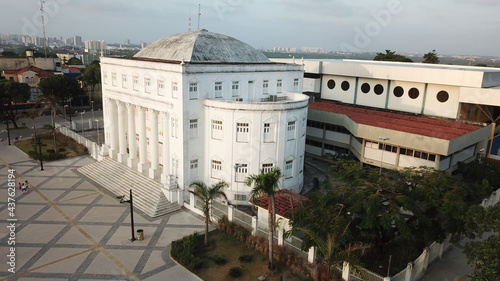 Deodoro Square drone view, Sao Luis, Maranhão