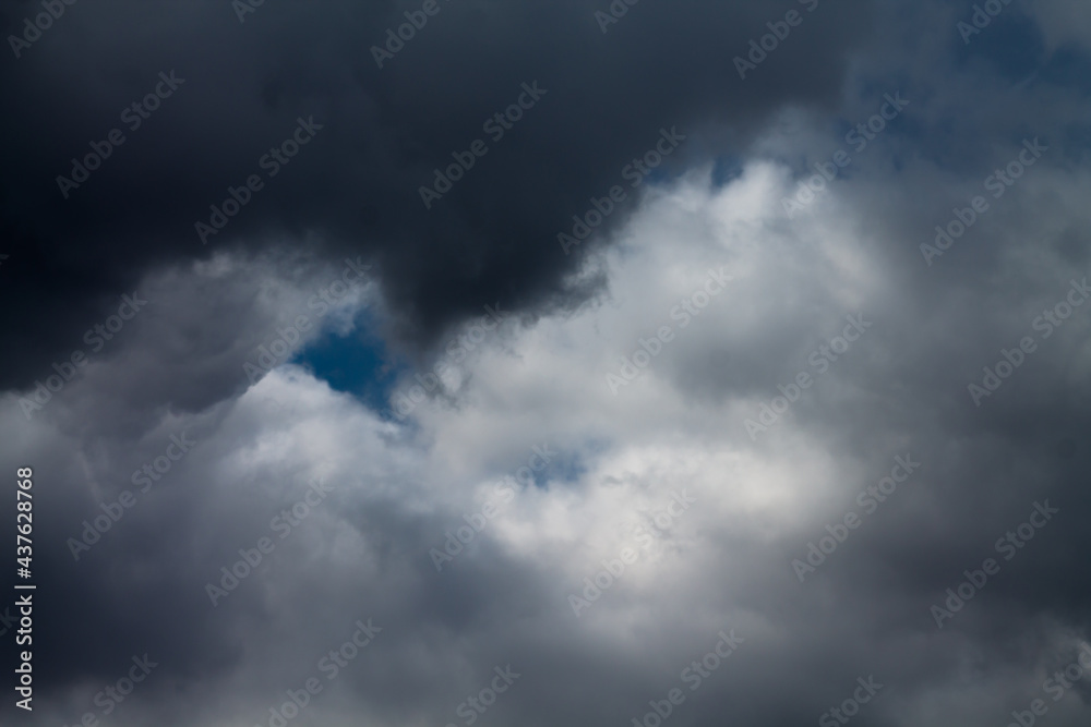 Fototapeta premium Beautiful of clouds at sunset time in summer.