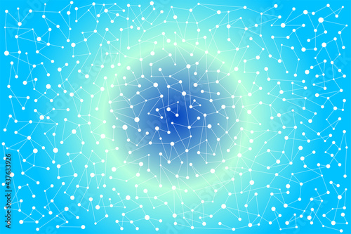 IT デジタル 星 PC 宇宙 科学 粒子 実験 ベクター AI 素材