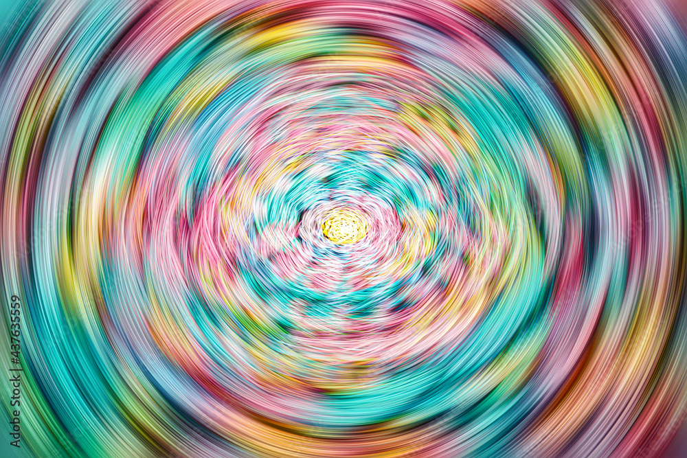 Twisted Lines with Fibers Effect. Abstract Colorful Background. Twisted Lines with Fibers Effect. Abstract Colorful Background.