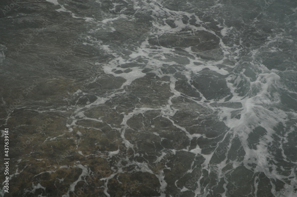 water flowing into the water water flowing into the water