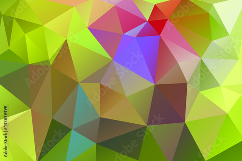 Polygonal Mosaic Background, colorful low poly Vector illustration, Creative Business Design Templates
