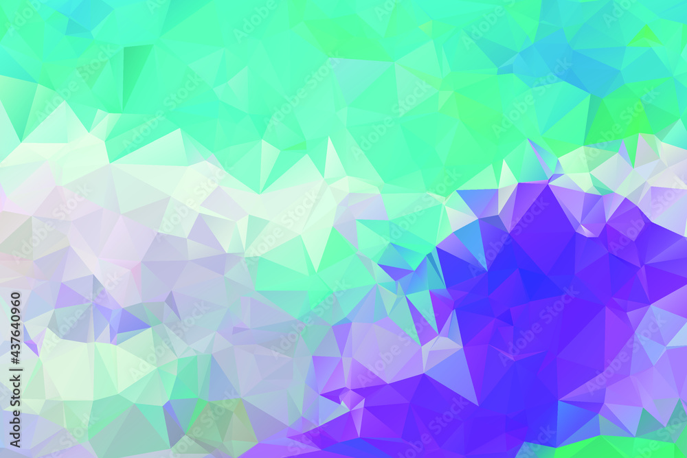 Obraz premium colorful low poly background
