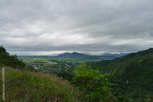 landscape with mountains