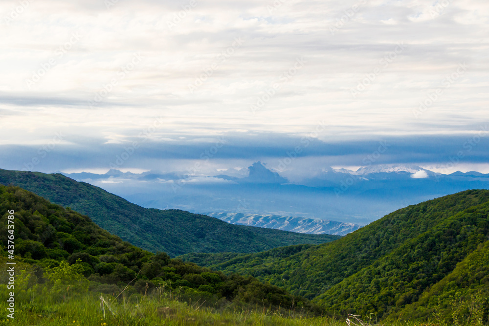 Mountain landscape in Georgia