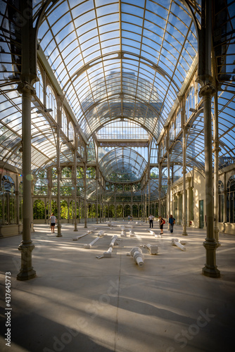 Palacio de Cristal de Madrid Esapa  a antiguo invernadero
