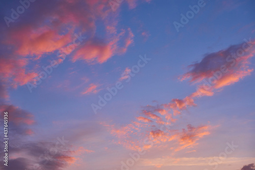 twilight with beauty color clouds © Juanma