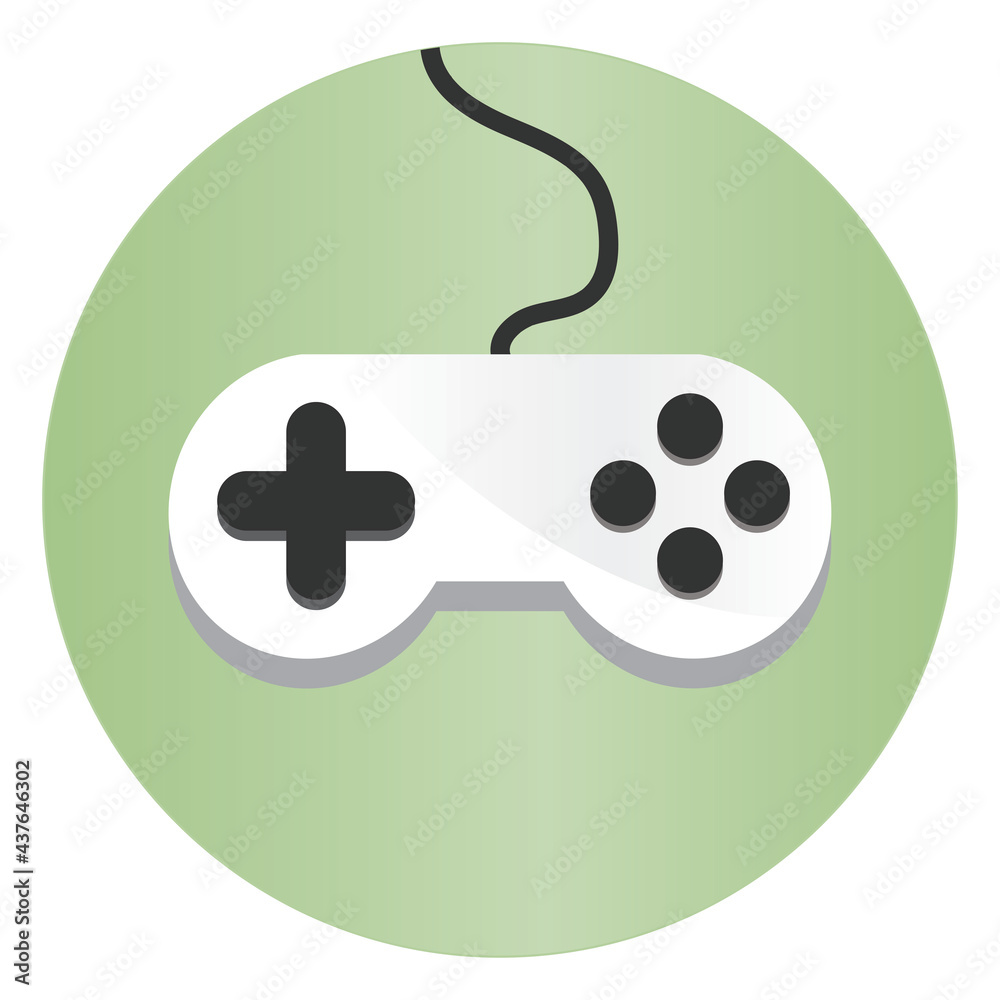 Game controller icon. vector illustration Game controller icon. vector illustration