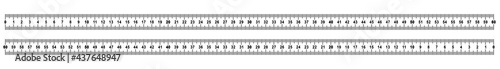 rsmc3 RulerScaleMetricCentimeter rsmc - ruler 0 - 60 - 0 cm . measuring tool . measure tape / length measurement metric centimeter . transparent vector illustration . AI10 / EPS10 . g10596 photo