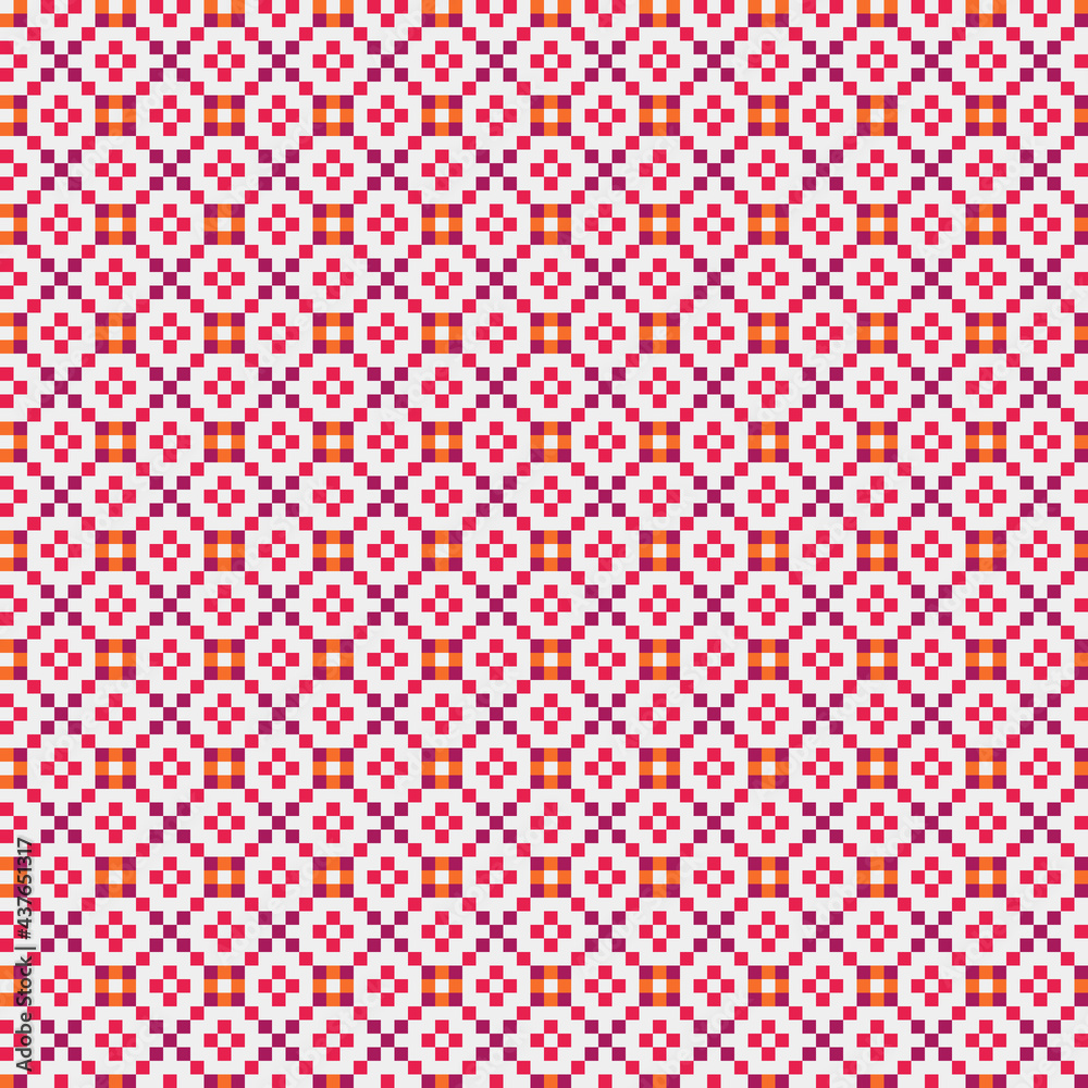 Abstract Cross Pattern generative computational art illustration Abstract Cross Pattern generative computational art illustration