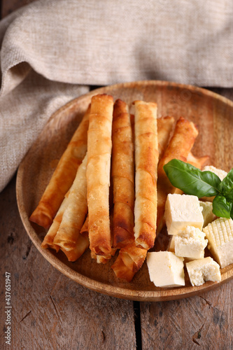 national dish food fried pies cigar borek photo