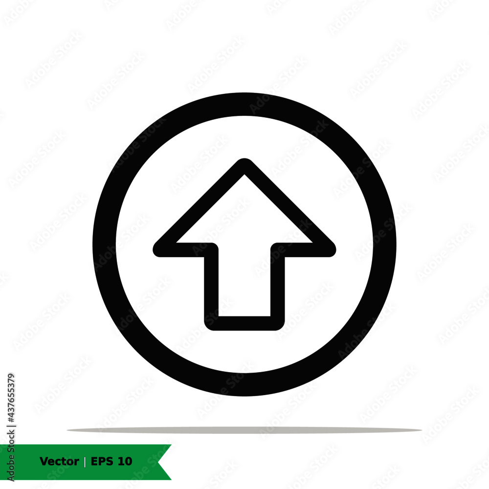 Up Arrow, Power up, Upload Icon Illustration. Arrow Sign Symbol. Vector Line Icon EPS 10 Up Arrow, Power up, Upload Icon Illustration. Arrow Sign Symbol. Vector Line Icon EPS 10