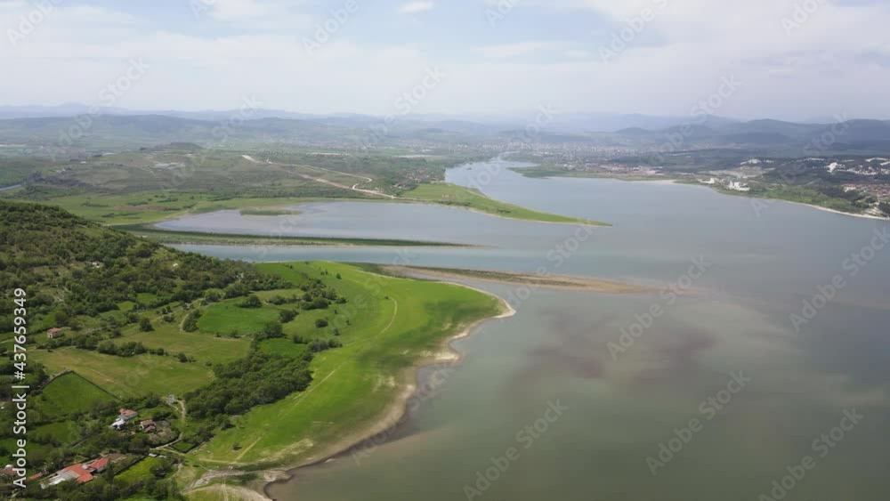 Aerial view of Studen Kladenets Reservoir, Kardzhali Region, Bulgaria Aerial view of Studen Kladenets Reservoir, Kardzhali Region, Bulgaria