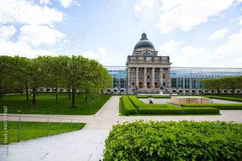 Bavarian State Chancellery in Munich, historic building photo