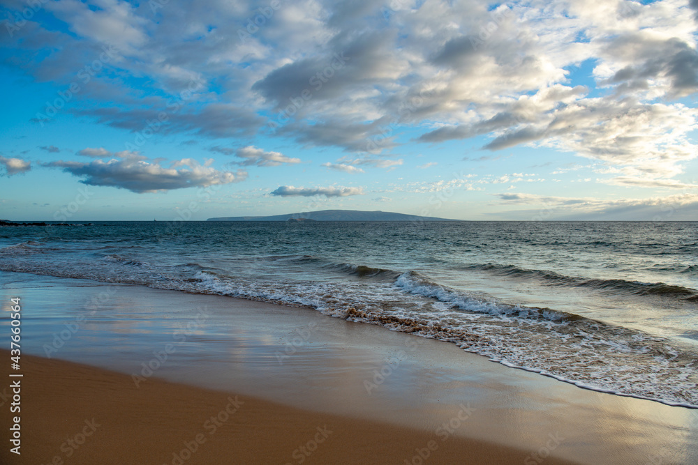 Beach and tropical sea. Colorful ocean beach. landscape of clear turquoise water, Maldives or Hawaii. Beach and tropical sea. Colorful ocean beach. landscape of clear turquoise water, Maldives or Hawaii.