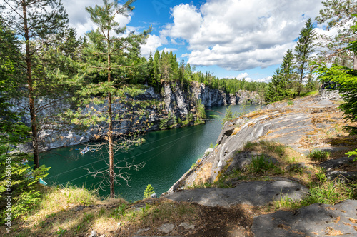 Ruskeala Marble Canyon