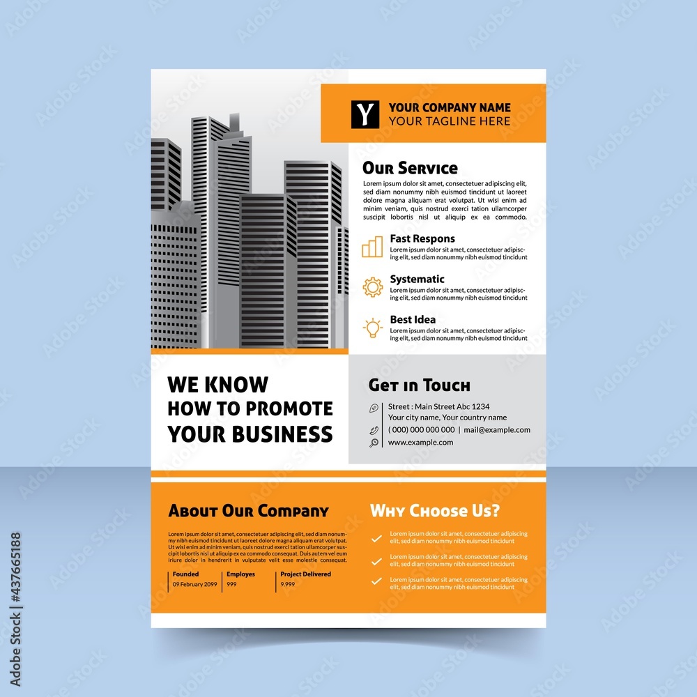 Consultant flyers help promote your business to reach an audience