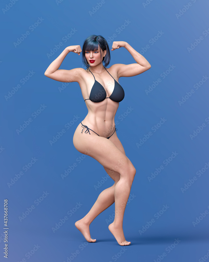 Beautiful athlete bodybuilder woman. Beautiful athlete bodybuilder woman.