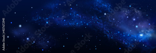 Fototapeta Naklejka Na Ścianę i Meble -  background of the night sky with stars