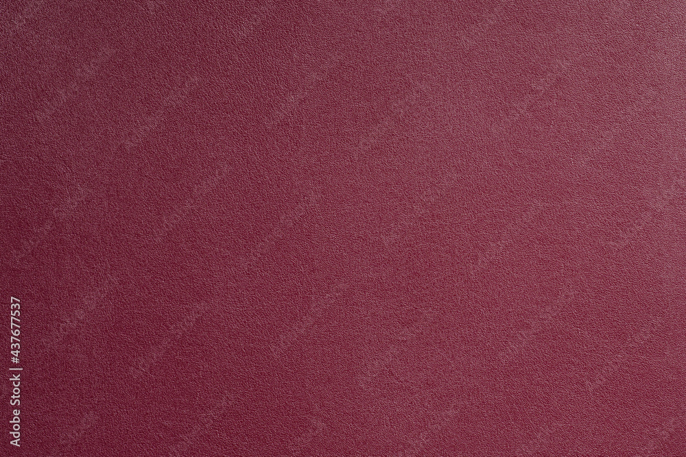 Fototapeta premium Crimson fine texture of genuine leather. Natural expensive products