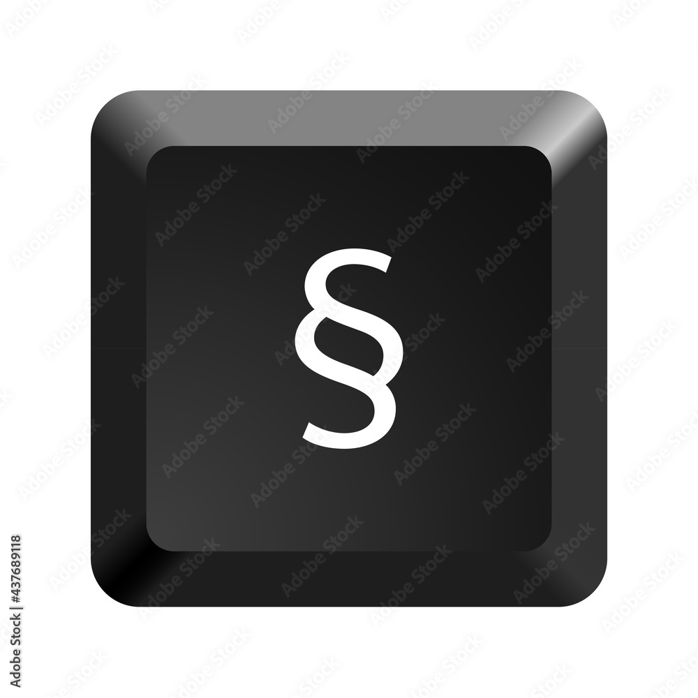 Button with symbol section. Icon Vector Illustration. Button with symbol section. Icon Vector Illustration.