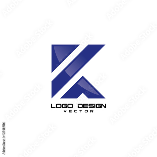Free Download K Symbol Company Logo Template - GFXLoad