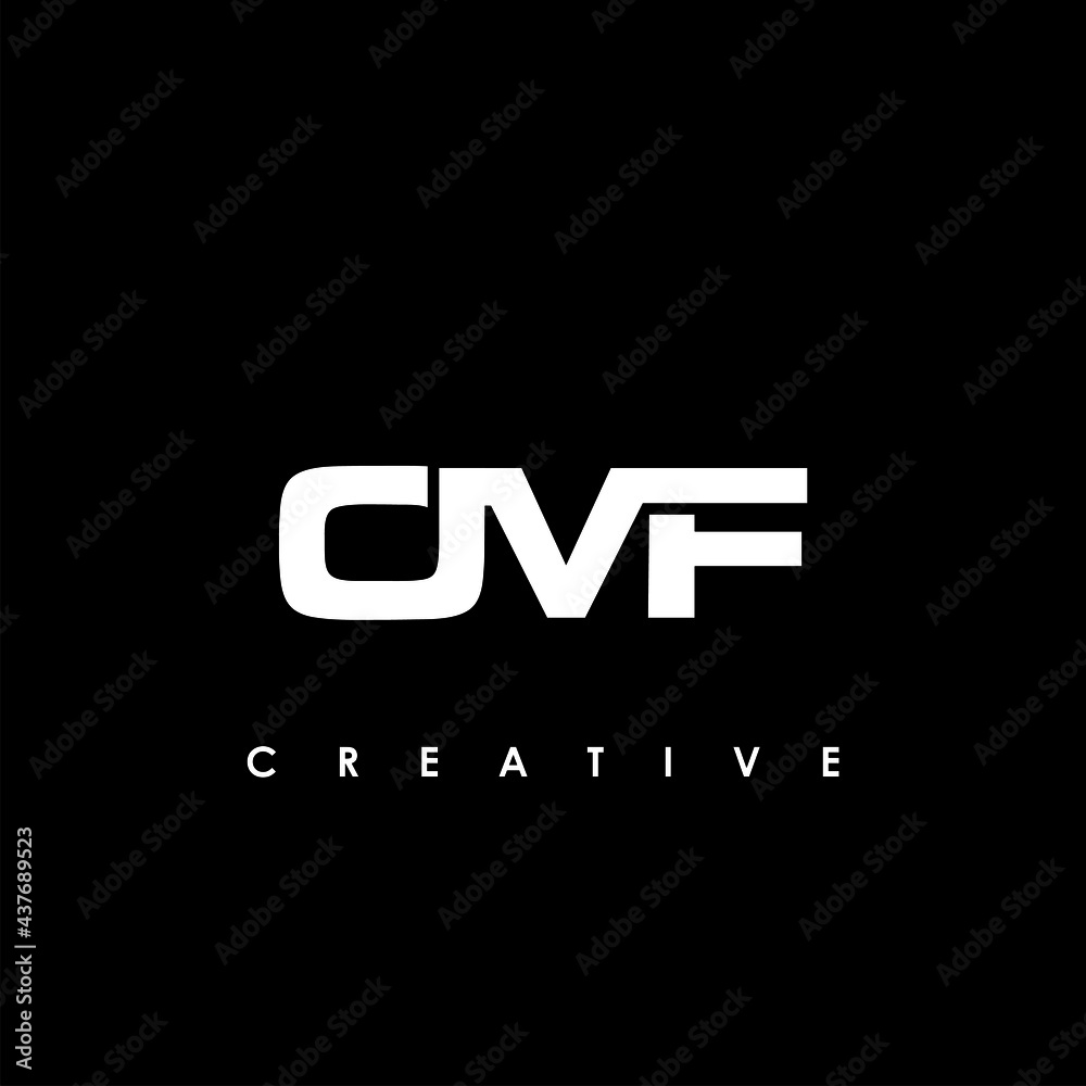 OMF Letter Initial Logo Design Template Vector Illustration