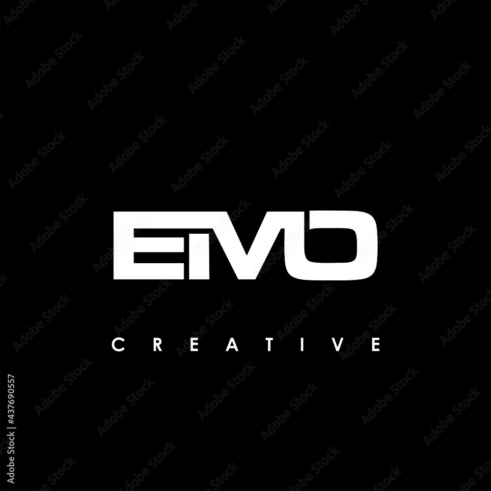 EMO Letter Initial Logo Design Template Vector Illustration