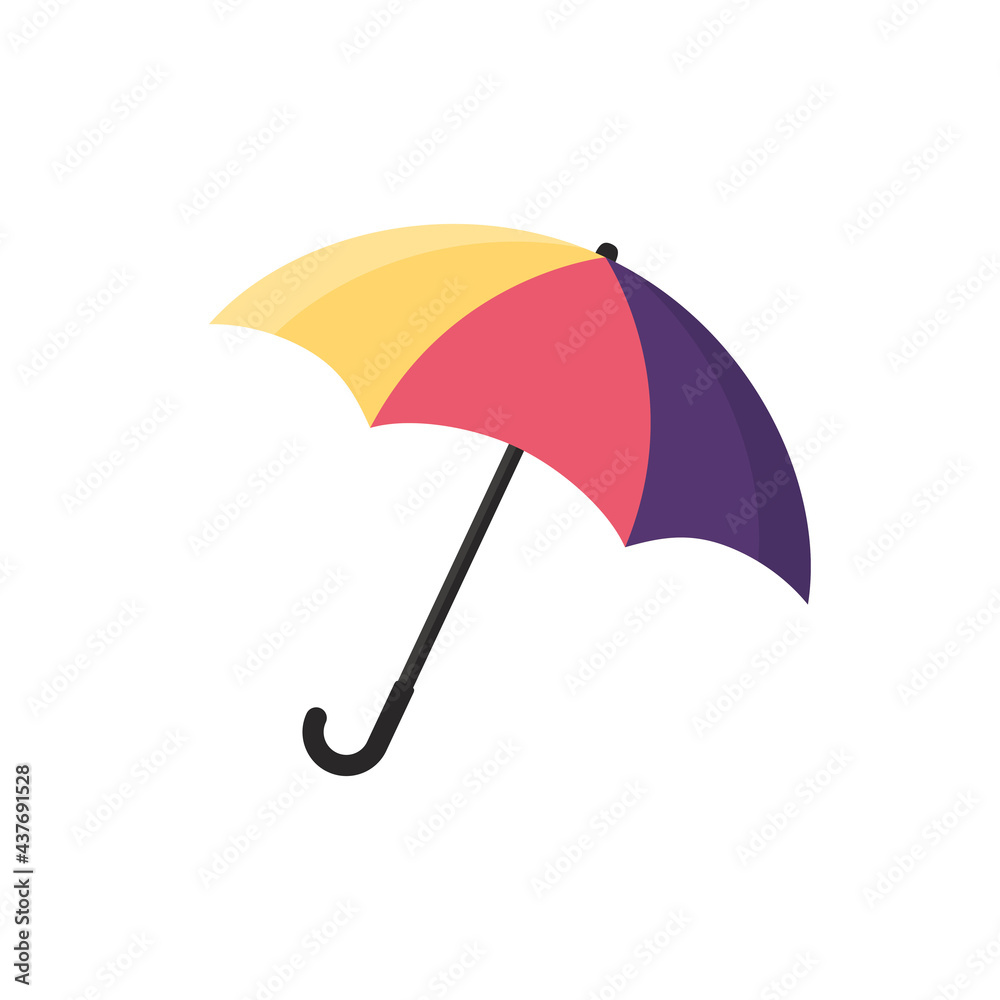 Umbrella isolated on white background. Vector illustration Umbrella isolated on white background. Vector illustration