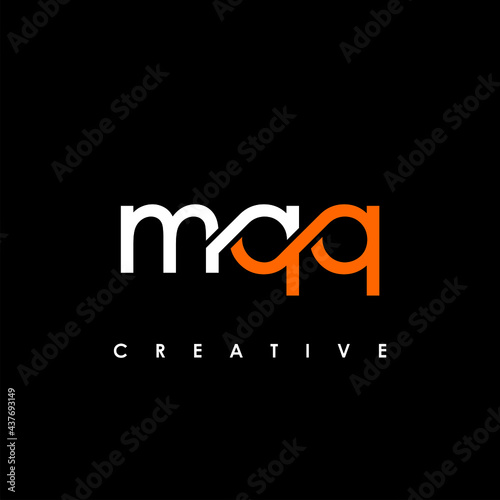 MQQ Letter Initial Logo Design Template Vector Illustration