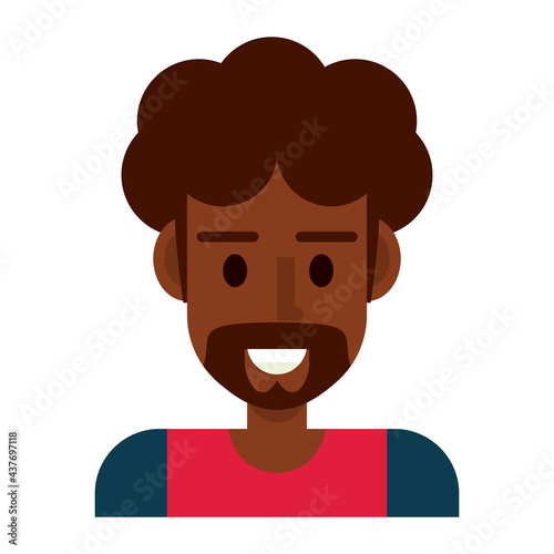 afro young man