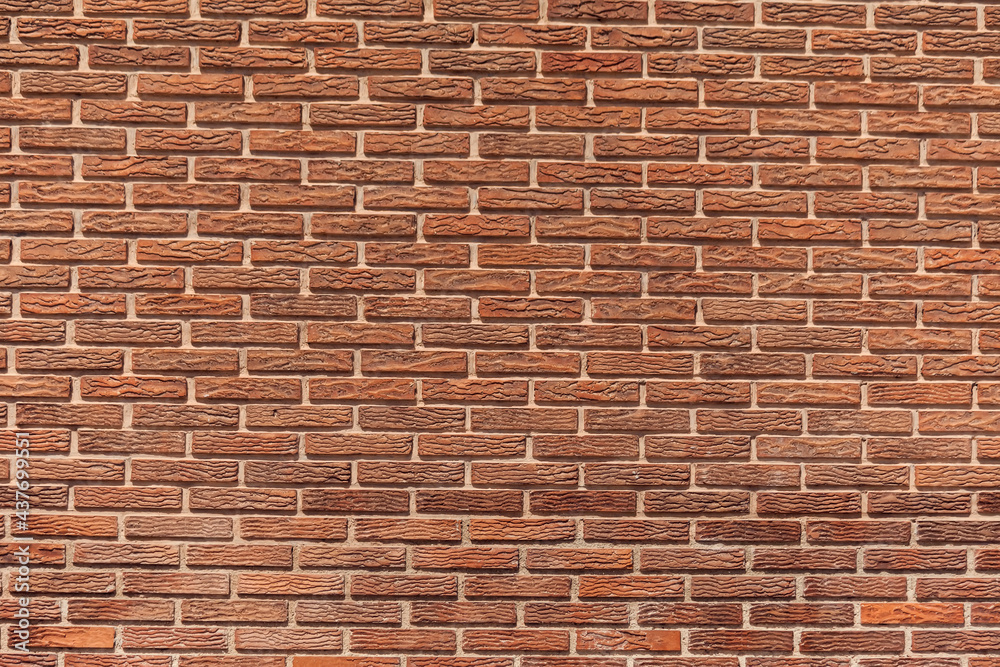 Red brick wall background. Brick texture Red brick wall background. Brick texture