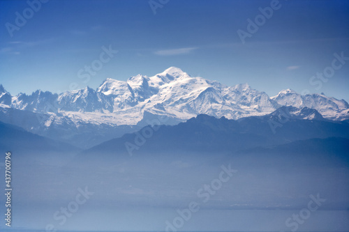 Alps view of the Mont Blanc  © Matthieu