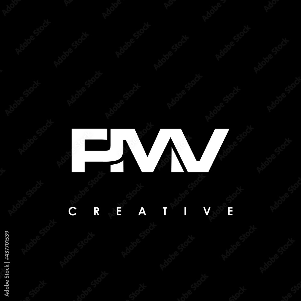 PMV Letter Initial Logo Design Template Vector Illustration PMV Letter Initial Logo Design Template Vector Illustration
