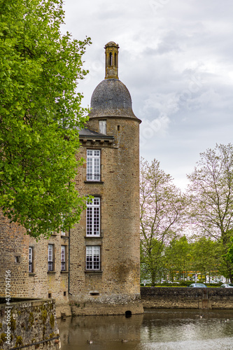 Château de Flers par temps nuageux (Normandie)  photo