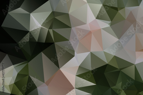 Colorful abstract geometric background with triangular polygons (low poly).