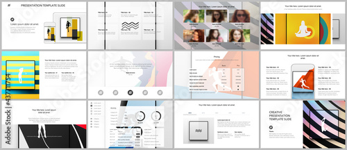 Vector templates for website design, presentations, portfolio. Templates for presentation slides, leaflet, brochure cover, report. Abstract colored sport backgrounds for sport event, fitness design.