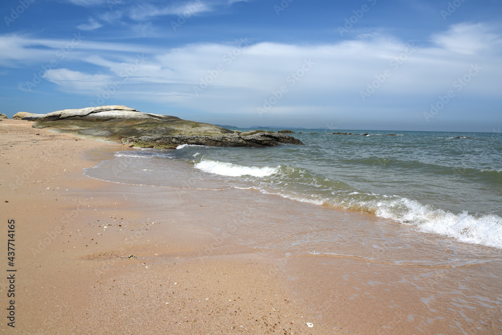 Fototapeta premium Wongamat Beach, Naklua, Pattaya, Thailand
