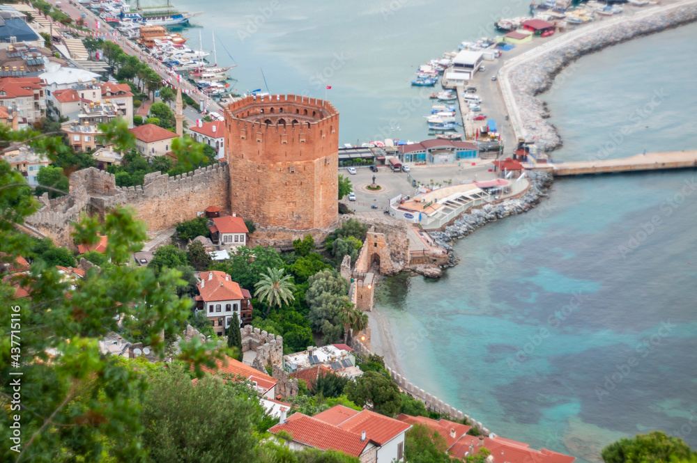 red Tower of Alanya, Turkey