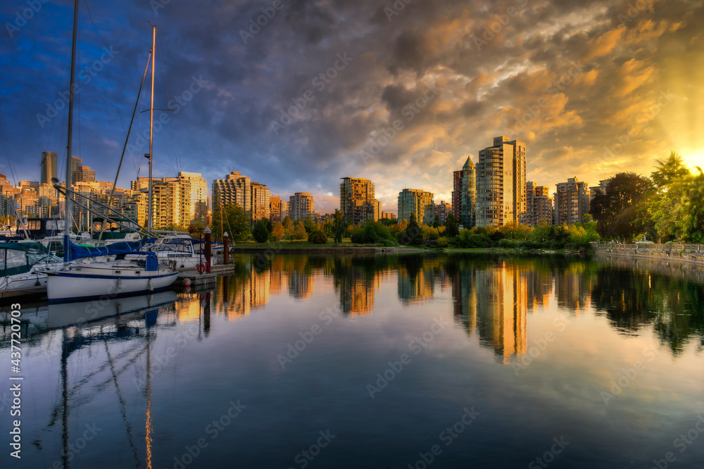 The beautiful city of Vancouver, Canada