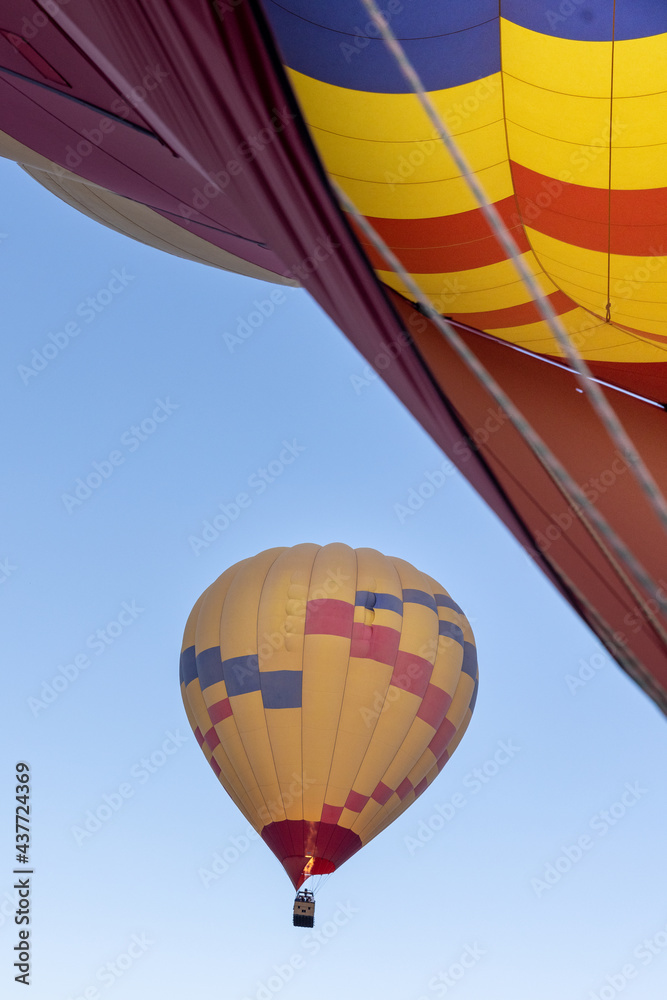 Obraz premium hot air balloon in the sky