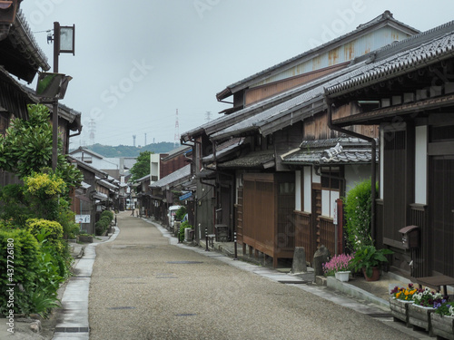 Fototapeta Naklejka Na Ścianę i Meble -  三重県 東海道 関宿