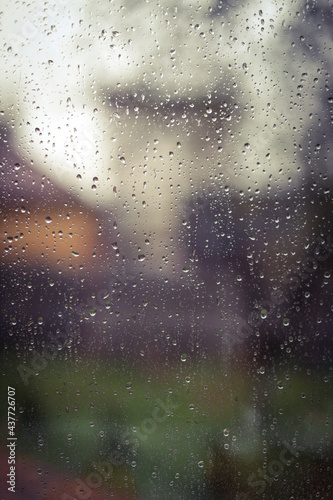 rain drops on window